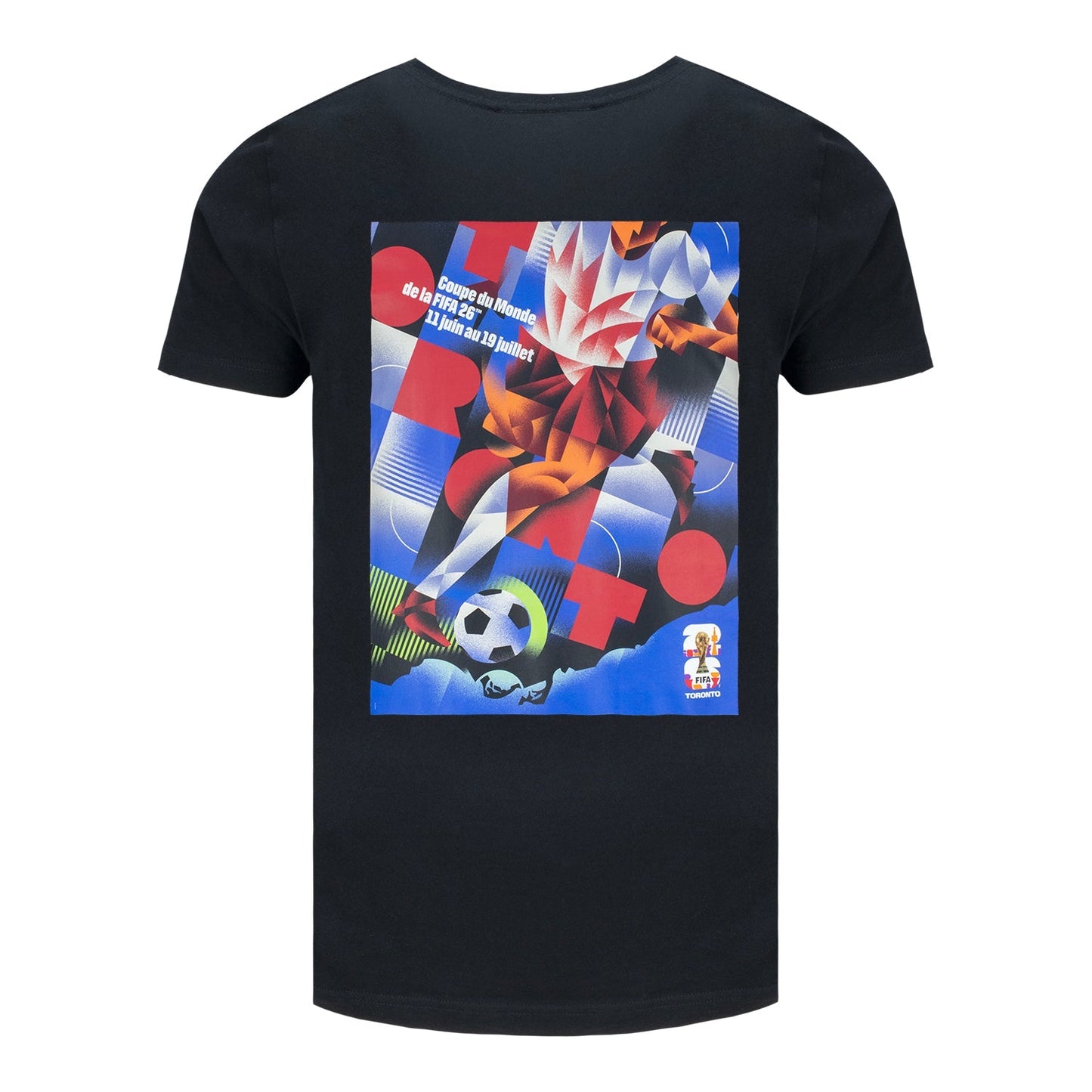 World Cup 2026 Toronto Poster Black T-Shirt [FRE]