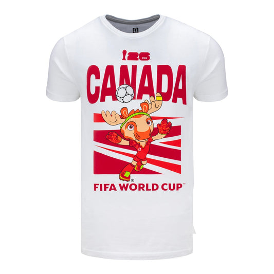 World Cup 2026 Canada Mascot White T-Shirt