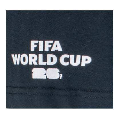 World Cup 2026 Tonal Minimal Black T-Shirt