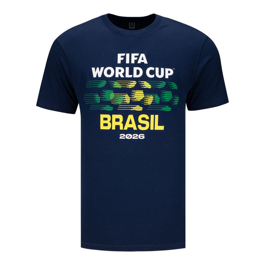World Cup 2026 Brazil Ball Graphic T-Shirt
