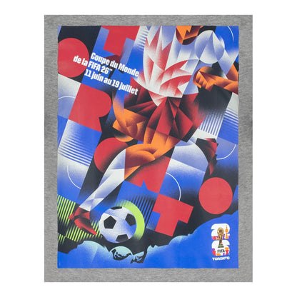 World Cup 2026 Toronto Poster Grey T-Shirt [ENG]