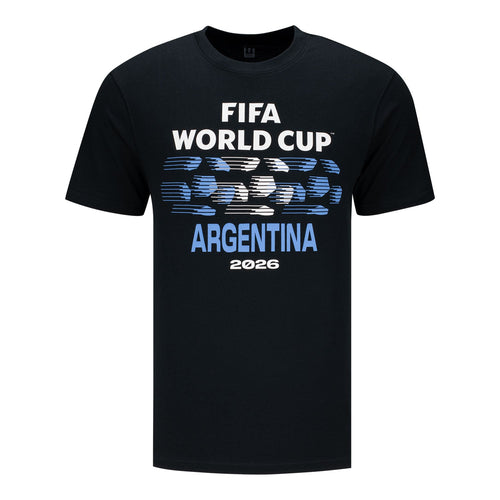 World Cup 2026 Argentina Ball Graphic T-Shirt