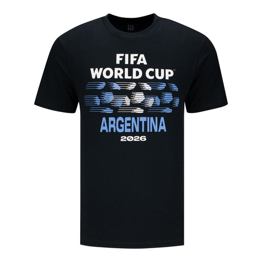 World Cup 2026 Argentina Ball Graphic T-Shirt