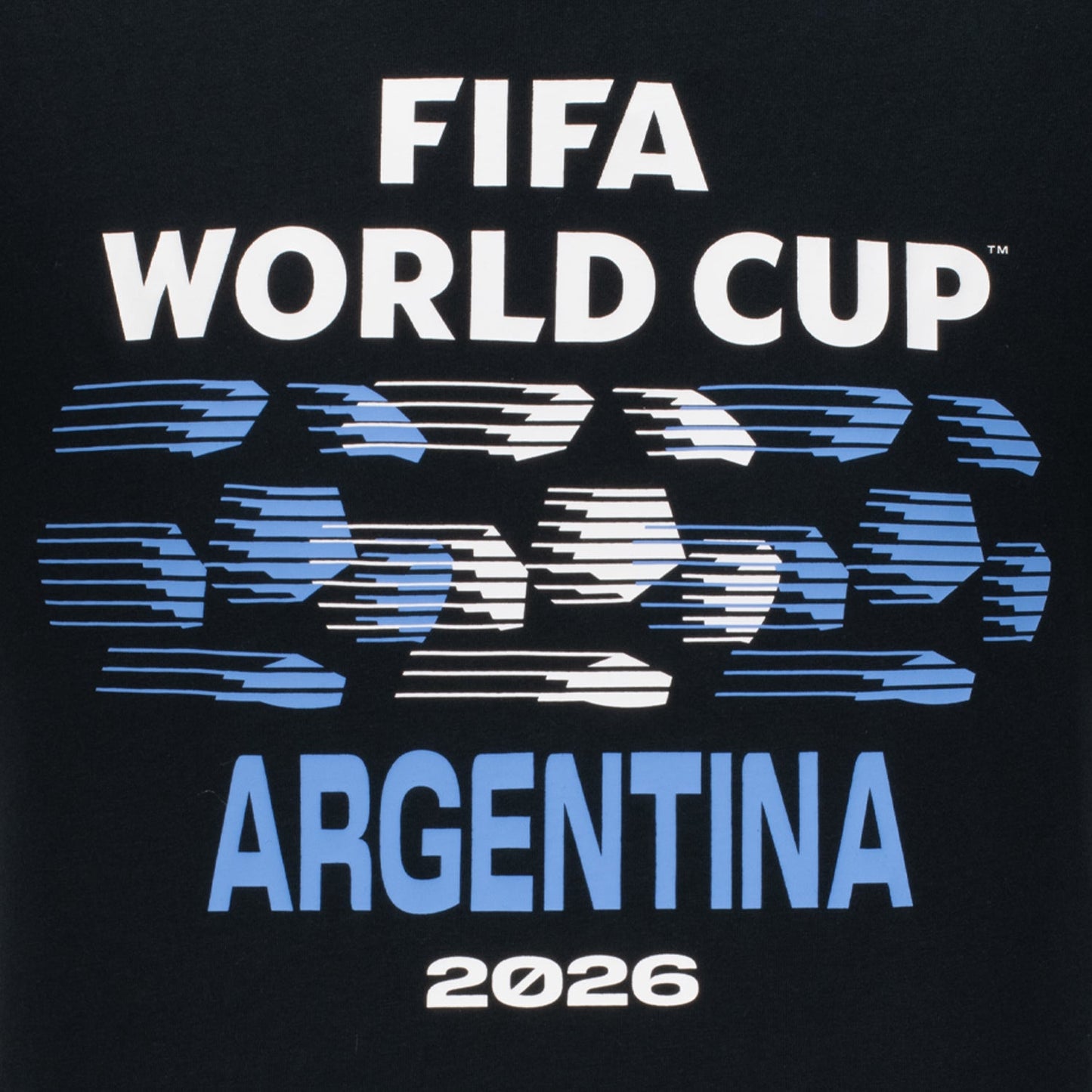 World Cup 2026 Argentina Ball Graphic T-Shirt