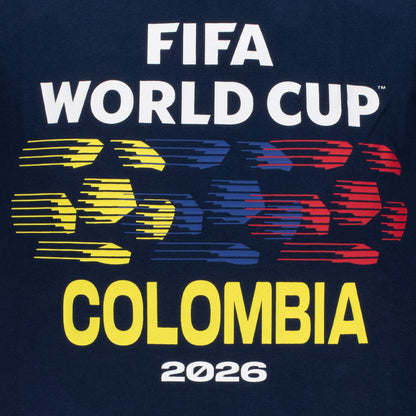 World Cup 2026 Colombia Ball Graphic T-Shirt
