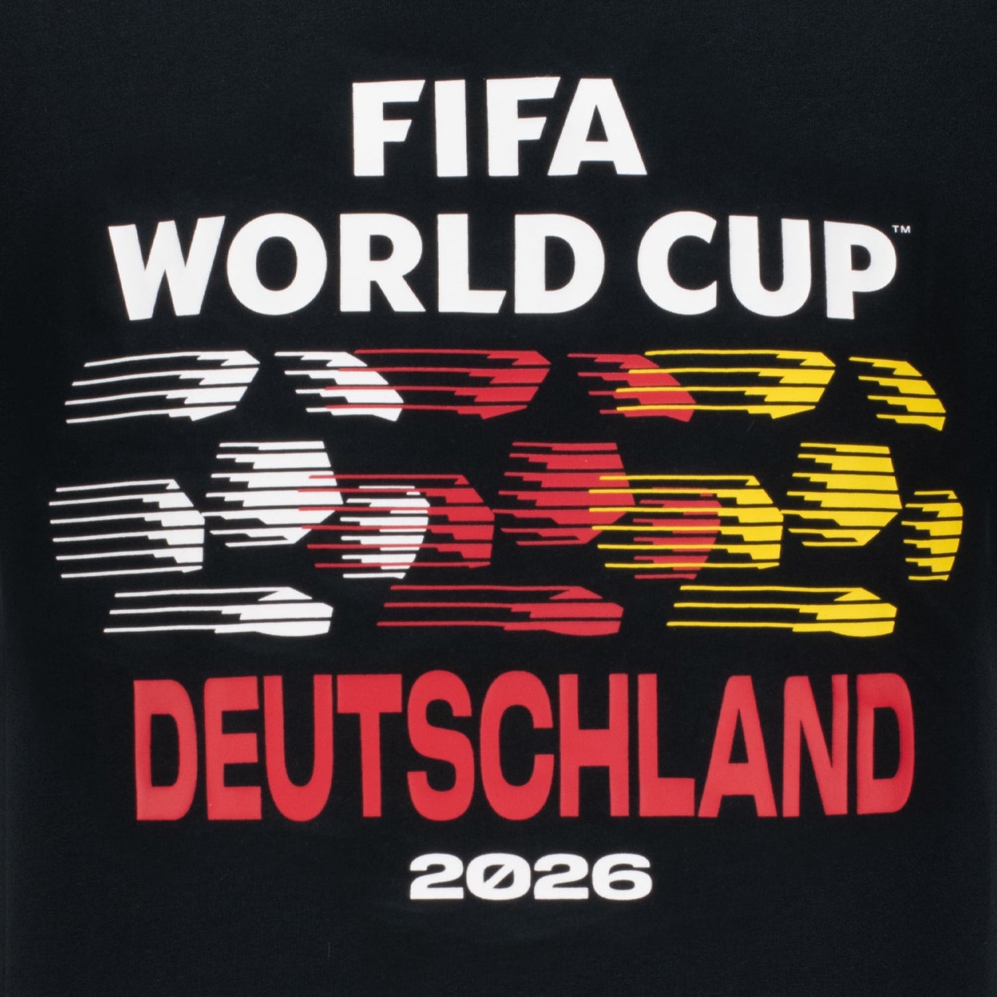 World Cup 2026 Germany Ball Graphic T-Shirt