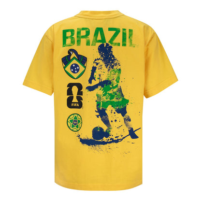 World Cup 2026 Brazil Rise and Strike T-Shirt