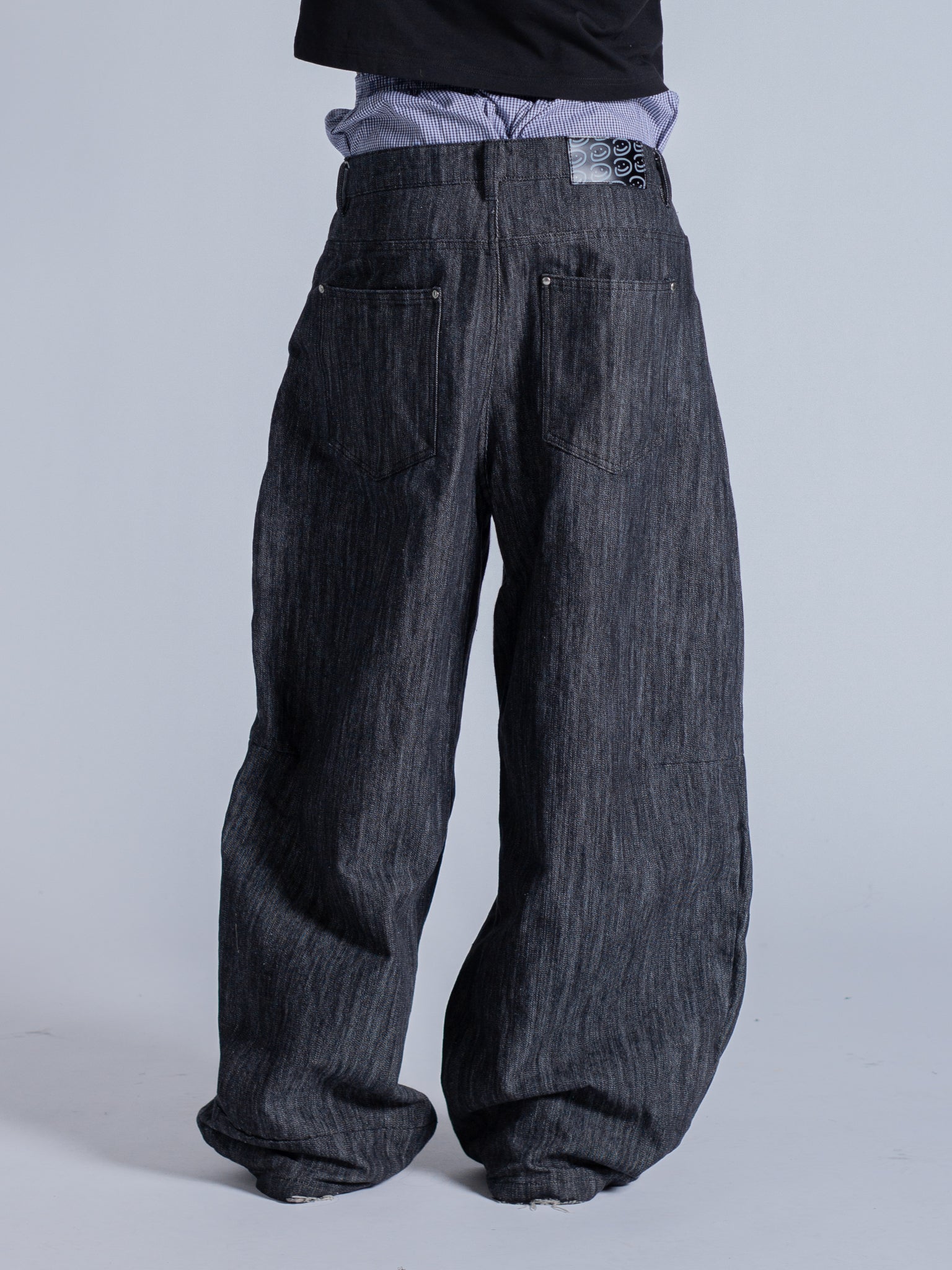 Baggy Raw Denim Jeans