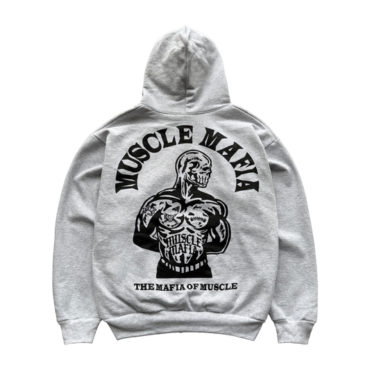 4 Life Hoodie - Heather Grey