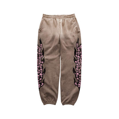 Catacombs Sweatpants - Faded Trendy Brown