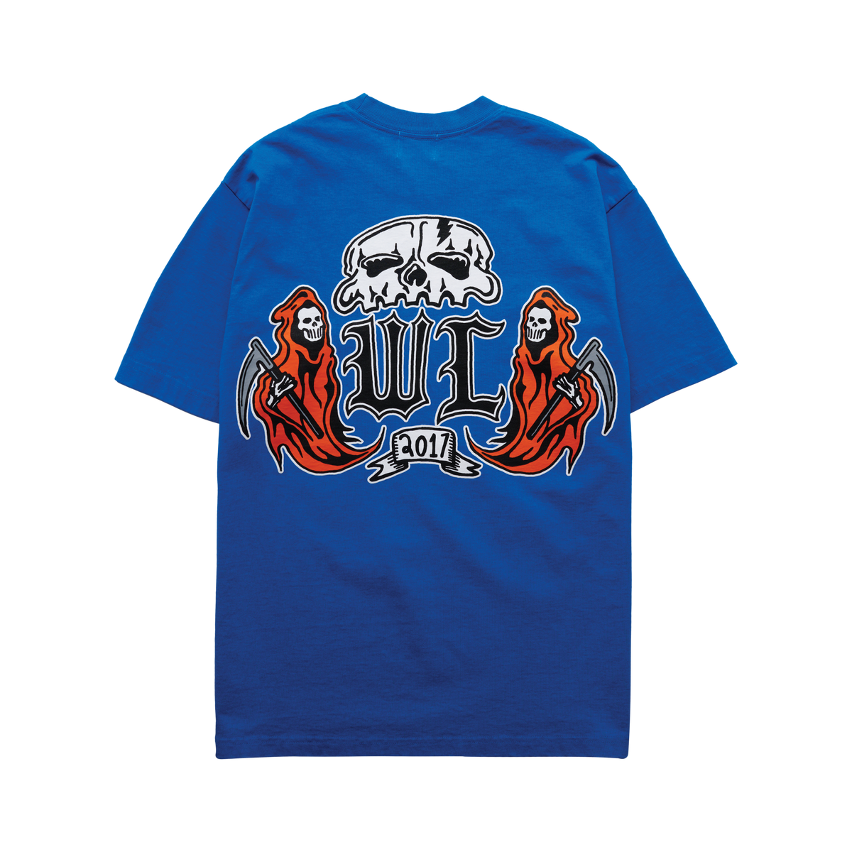 Crest T-Shirt - Brilliant Blue