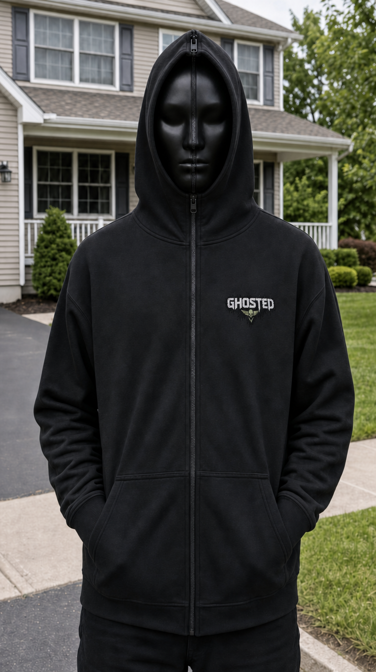 Gaming Graphic Zip-Up Hoodie