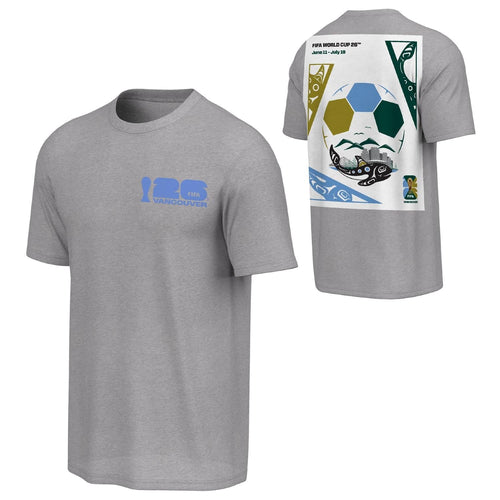 World Cup 2026 Vancouver Poster Grey T-Shirt [ENG]