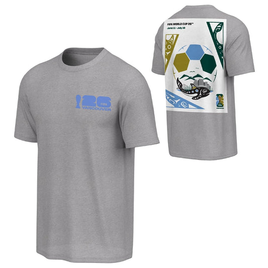 World Cup 2026 Vancouver Poster Grey T-Shirt [ENG]