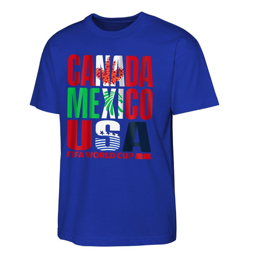 World Cup 2026 Tri Country Royal T-Shirt