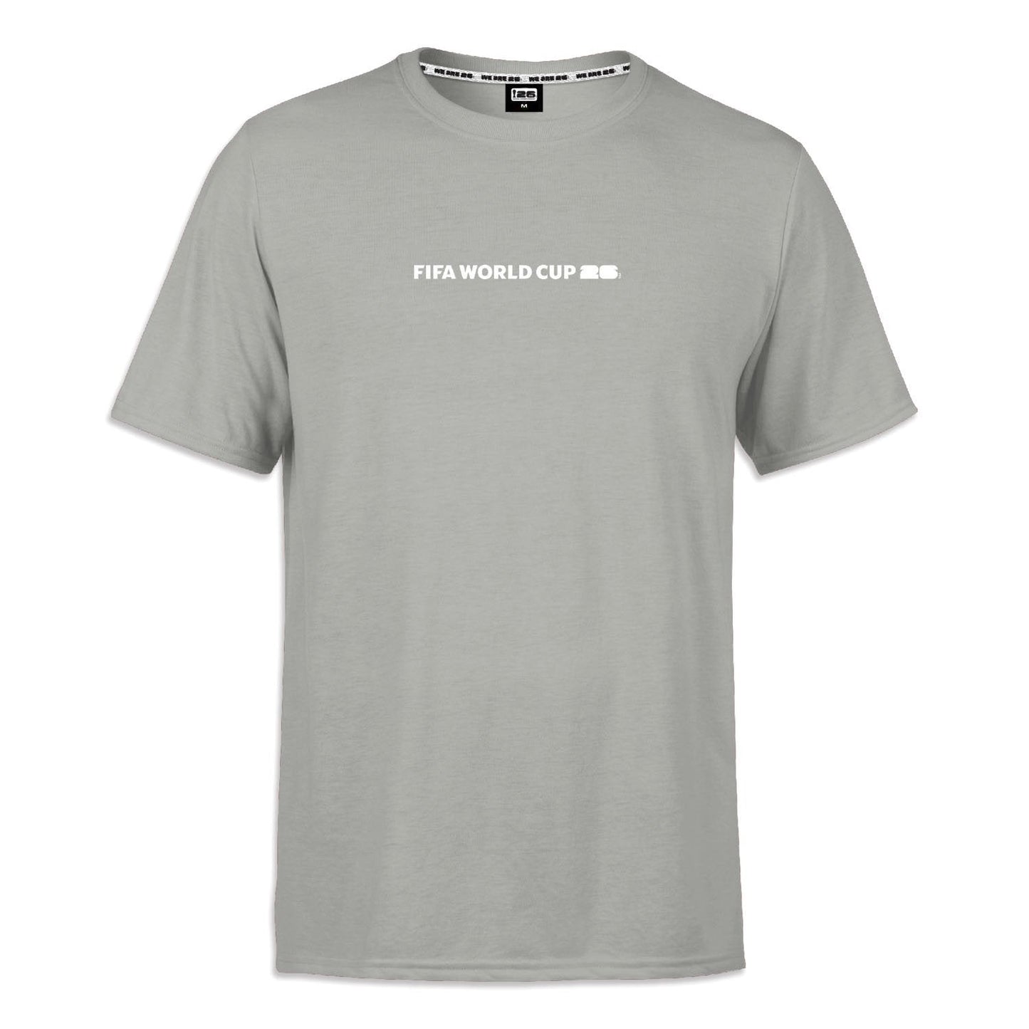 World Cup 2026 Vertical Abstract Grey T-Shirt