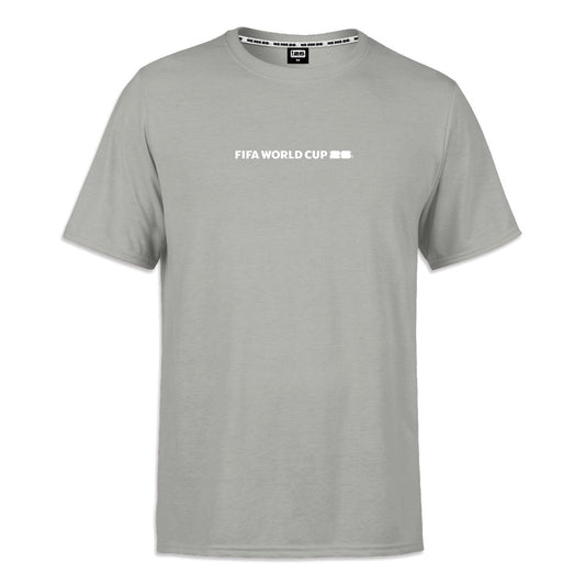 World Cup 2026 Vertical Abstract Grey T-Shirt