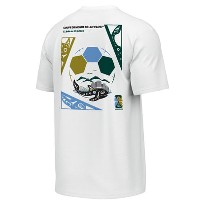World Cup 2026 Vancouver Poster White T-Shirt [FRE]
