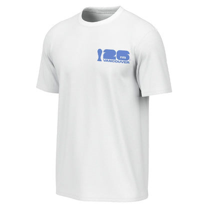 World Cup 2026 Vancouver Poster White T-Shirt [FRE]