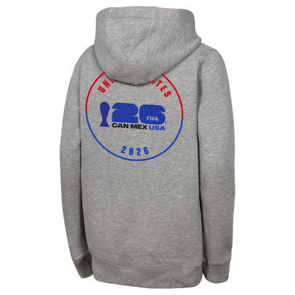 World Cup 2026 Host USA Grey Hoodie