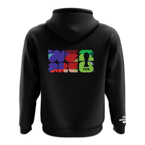 World Cup 2026 Pattern Black Hoodie