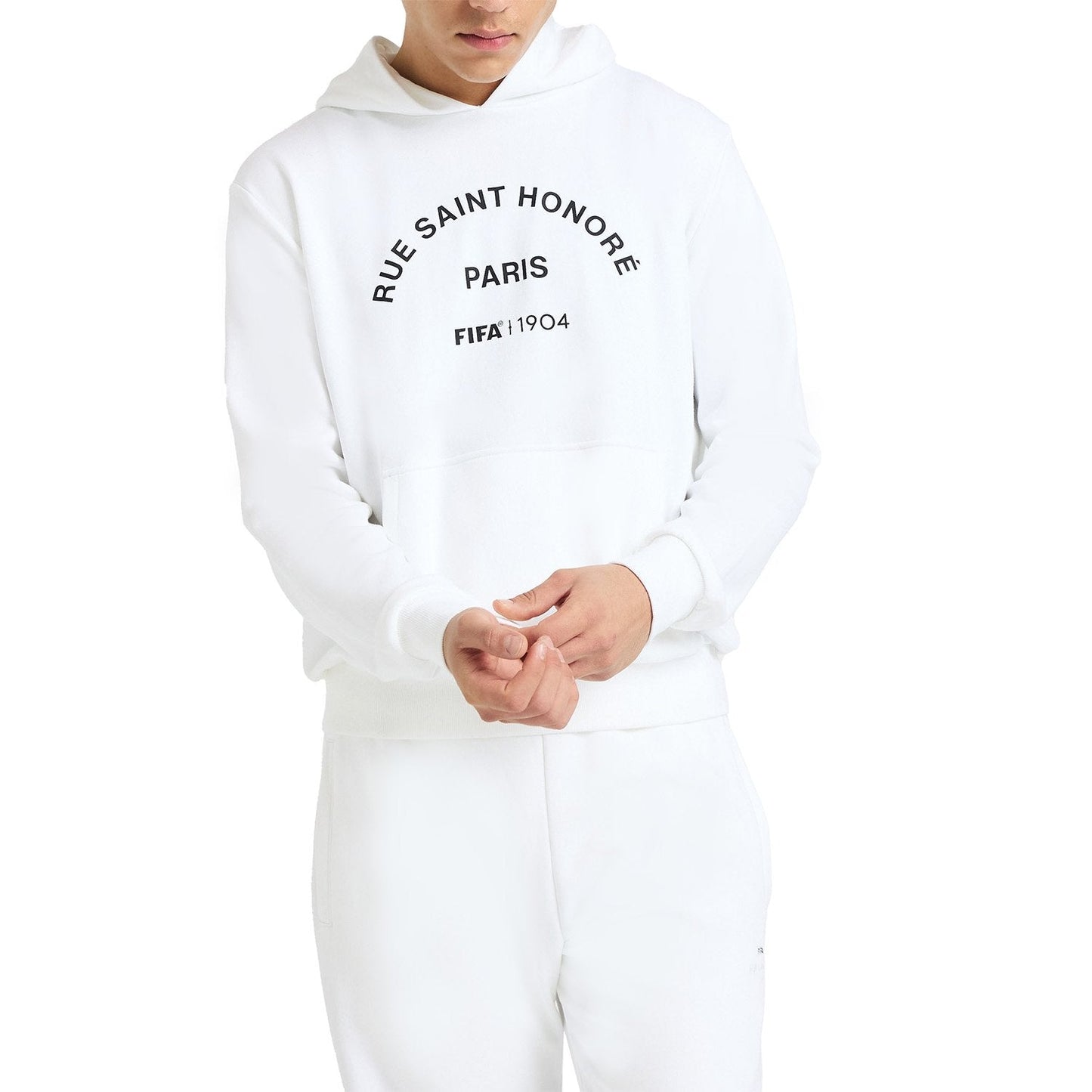 1904 Arch White Hoodie