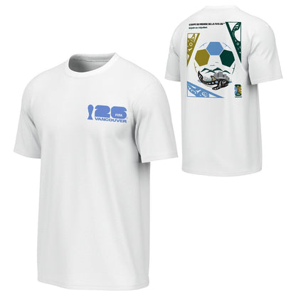 World Cup 2026 Vancouver Poster White T-Shirt [FRE]