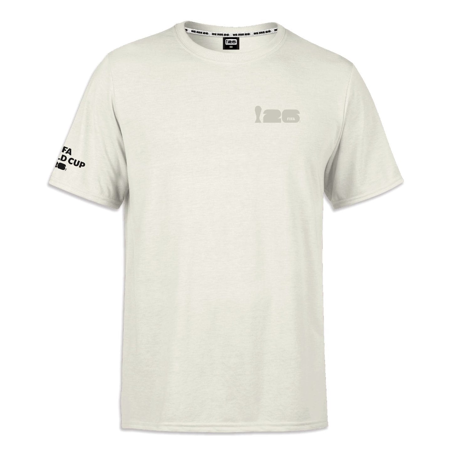 World Cup 2026 Tonal Minimal Cream T-Shirt