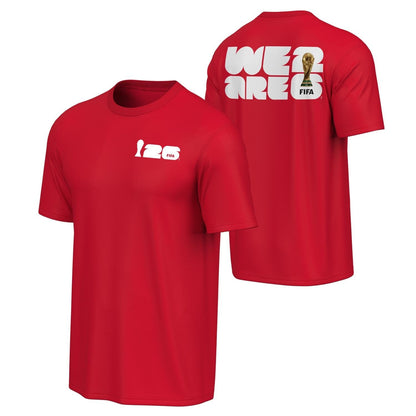 World Cup 2026 'We Are' 2026 Red T-Shirt