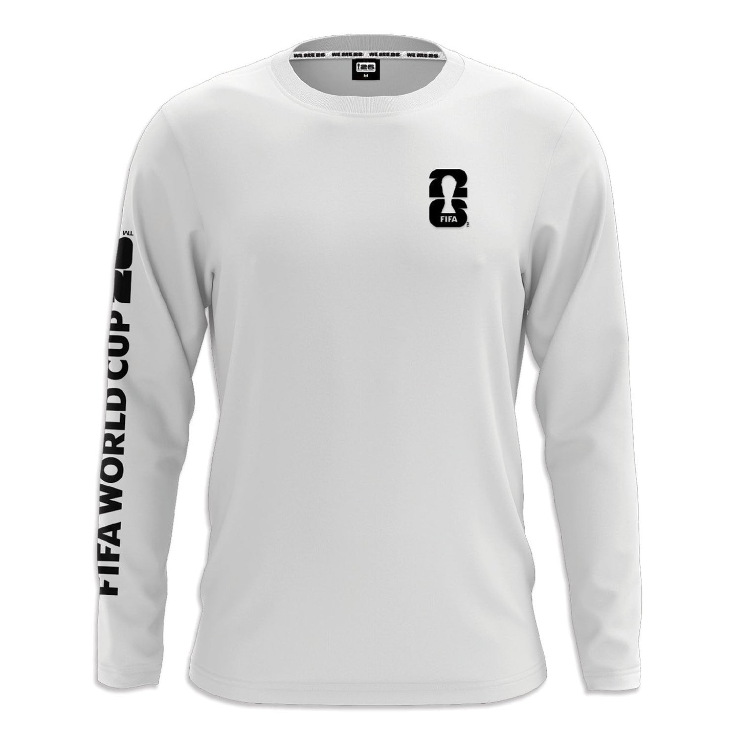 World Cup 2026 Tiles Long Sleeve White T-Shirt