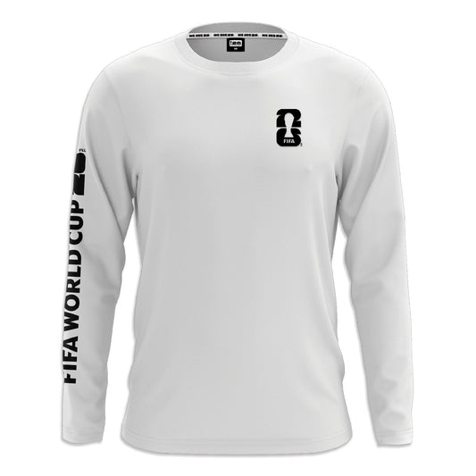 World Cup 2026 Tiles Long Sleeve White T-Shirt