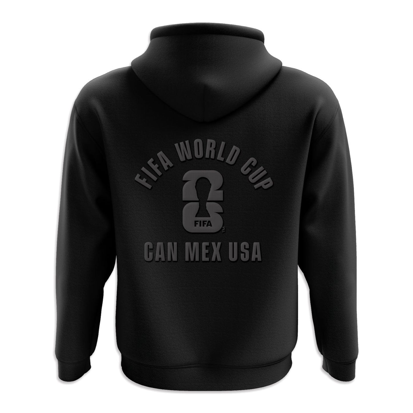 World Cup 2026 Puff Arch Black Hoodie