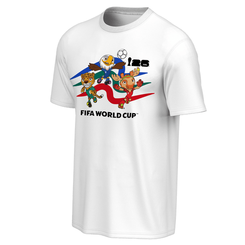 World Cup 2026 Mascot Crew White T-Shirt