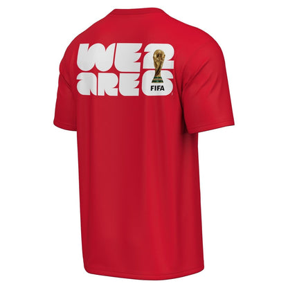 World Cup 2026 'We Are' 2026 Red T-Shirt